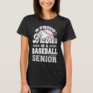 Proud Brother of a Baseball Senior 2024 Student T Shirt
