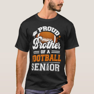 Proud Brother of a Football Senior 2024 Studenten T Shirt