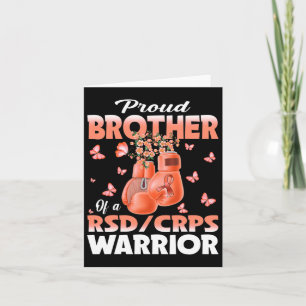 Proud Brother of a RSD CRPS Warrior Awareness Boxi Kort