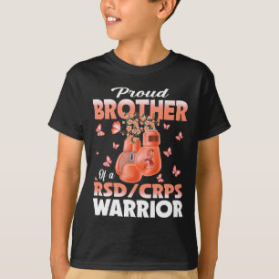 Proud Brother of a RSD CRPS Warrior Awareness Boxi T Shirt