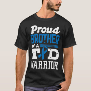 Proud Brother of A T1d Warrior Diabetes Awareness T Shirt