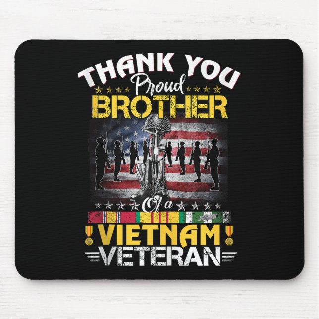 Proud Brother of A Vietnam Veteran - Tack Vie Musmatta (Framsidan)