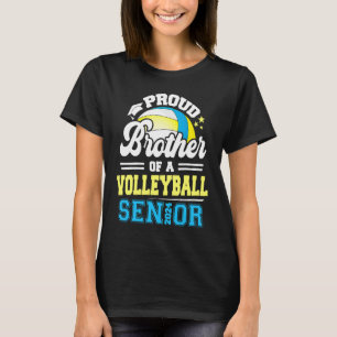 Proud Brother of a Volleyball Senior 2024 Student T Shirt