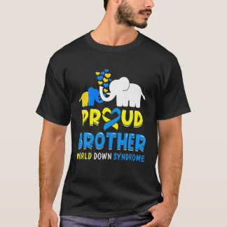 Proud Brother World Down Syndrome Awareness Day El T Shirt
