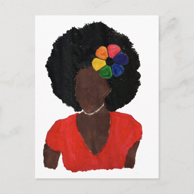 Proud Brown Dam Vykort (Framsida)