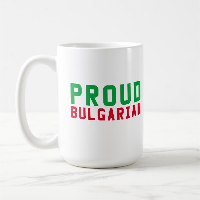 Proud Bulgariska Kaffemugg (Vänster)