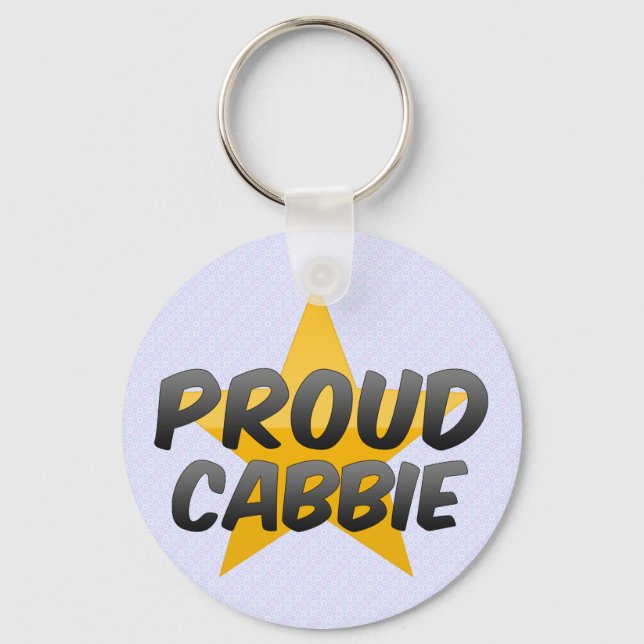 Proud Cabbie Nyckelring (Framsida)