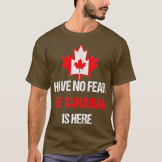Proud Canadian Made in Canada Maple Löv Flagga T Shirt