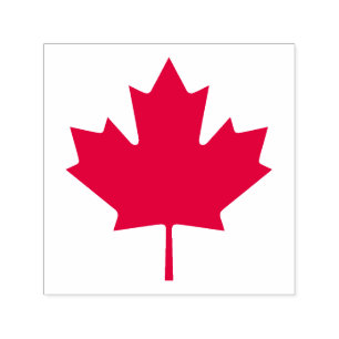 Proud Canadian Maple Löv Canada är inte till salu Självfärgande Stämpel