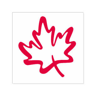 Proud Canadian Maple Löv Canada är inte till salu Självfärgande Stämpel