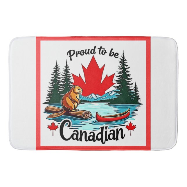 Proud Canadian Nature Badrumsmatta (Framsidan)
