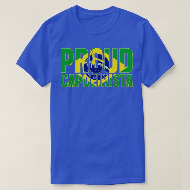 Proud Capoeirista T Shirt (Design framsida)