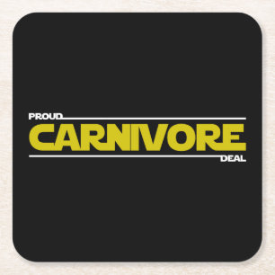 Proud Carnivar. Köp. Underlägg Papper Kvadrat
