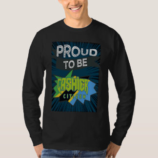 Proud cashier citizen Profession career worker wor T Shirt