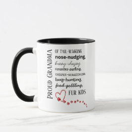 Proud Cat & Dog Grandma Mug Mugg