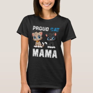 Proud Cat Mamma, Finny Pet Owner, nationaldag för T Shirt