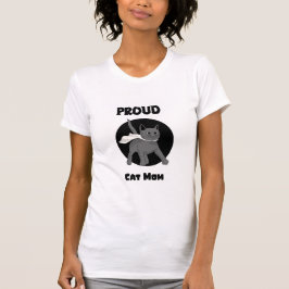 Proud Cat Mamma T Shirt
