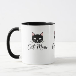 Proud Cat Mom Coffee Mug Cute Pet Mom Gift Mugg