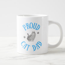 Proud Cat Pappa Mugg