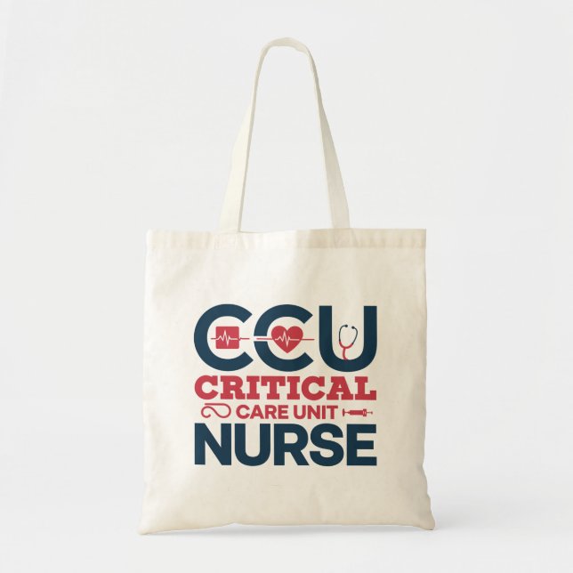 Proud CCU Nurse Tygkasse (Framsidan)