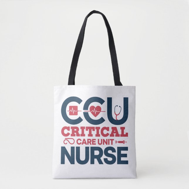 Proud CCU Nurse Tygkasse (Framsida)