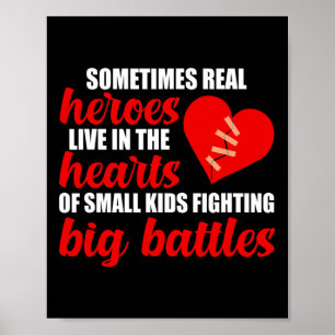 Proud Chd Warrior Congenital Heart Disease Awarene Poster