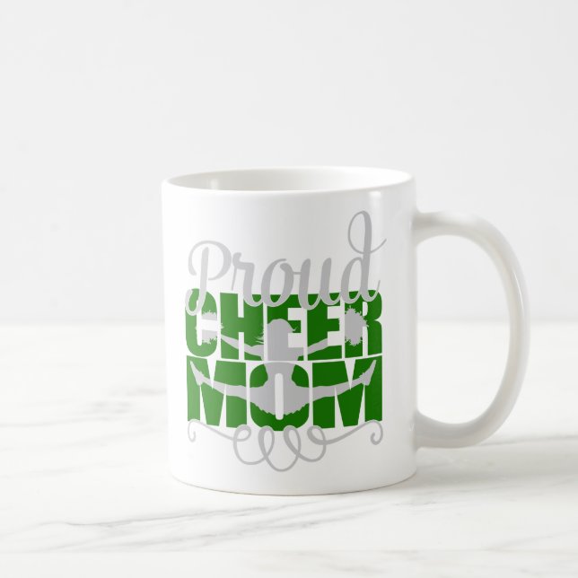 Proud Cheer Mamma i Grönt Kaffemugg (Höger)