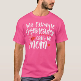 Proud Cheer Mother Cheerleader Mama Parent Cheerle T Shirt