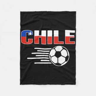 Proud Chile Soccer Lovers Jersey Pride Chilean Foo Fleecefilt