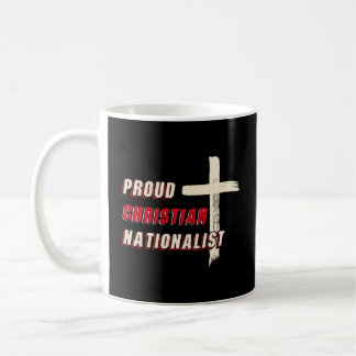 Proud Christian Nationalist Kaffemugg