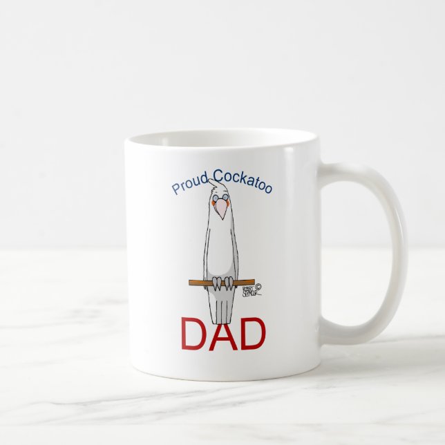 Proud Cockatoo Pappa Kaffemugg (Höger)
