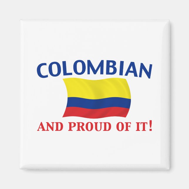Proud Colombia Magnet (Framsidan)