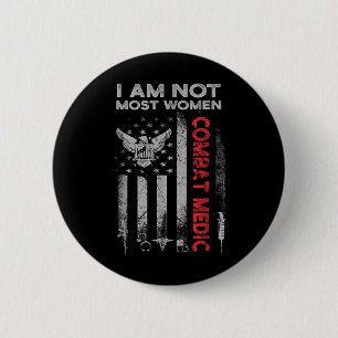 Proud Combat Fält Medic Veteran Soldier Gifts Com Knapp