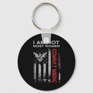 Proud Combat Fält Medic Veteran Soldier Gifts Com Nyckelring