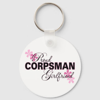 Proud Corpsman Girlkompis Nyckelring