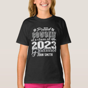 Proud COUSIN för 2023 Student Modern T Shirt