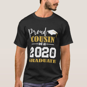 Proud Cousin från 2020 Student White T Shirt
