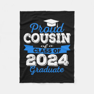 Proud Cousin från 2024 Student-familjen Fantastisk Fleecefilt