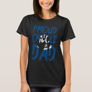 Proud Creole Dad History Kriol Louisiana Caribbean T Shirt