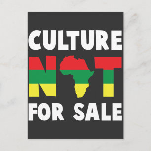 Proud Culture African American Roots Black History Vykort