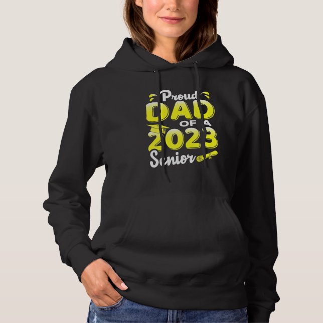Proud Dad Of A 2023 Senior Funny Graduation_2 T Shirt (Framsida)