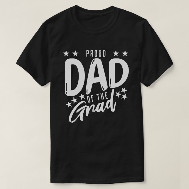 Proud Dad of the Grad Father Shirt for Graduation T (Design framsida)