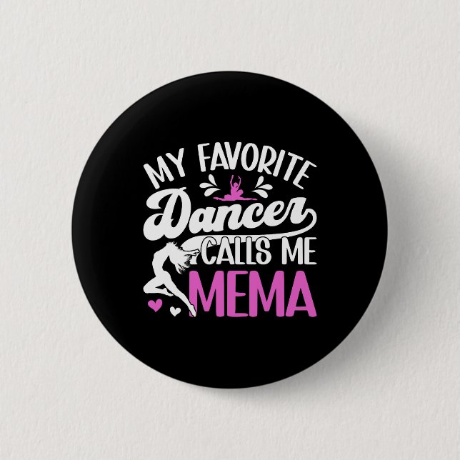 Proud Dance Mema från en dansermema Dancing Mema G Knapp (Framsida)