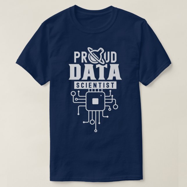 Proud Data Scientist Analyst Science Analytics Pre T Shirt (Design framsida)