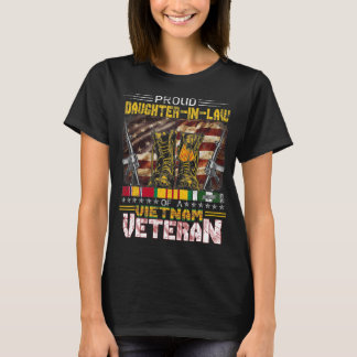 Proud Daughter-In-Law Of A Vietnam Veteran T Shirt