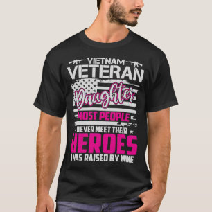 Proud DDoDoDotter USA:s armé Vietnam Veteran USA f T Shirt