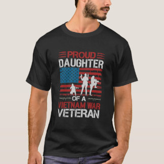 Proud DDoDoDotter USA:s armé Vietnam Veteran USA f T Shirt