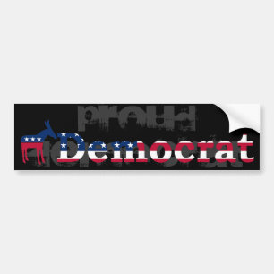Proud Democrat Bildekal