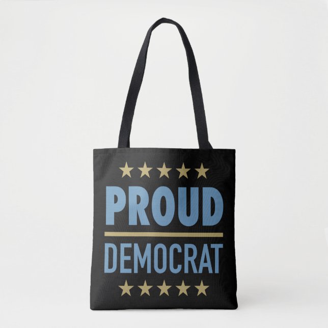 Proud Democrat Tygkasse (Framsida)