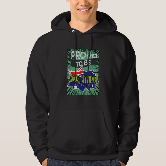 Proud Dental Hygienist citizen Profession career w Hoodie (Framsida)